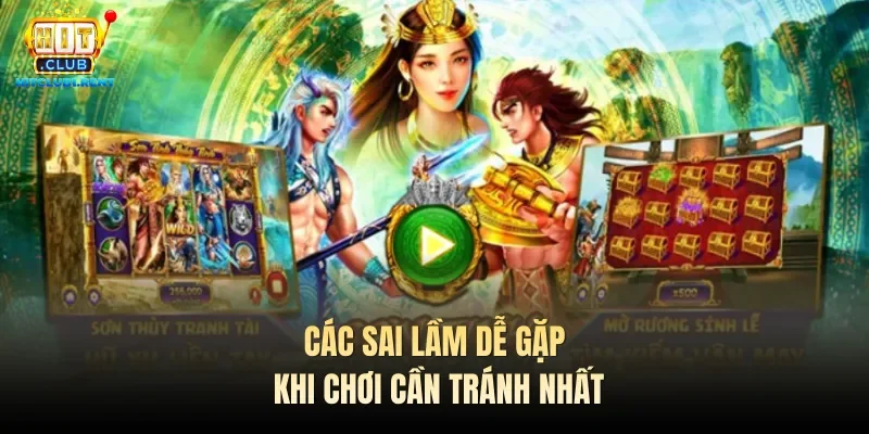 Các sai lầm dễ gặp khi chơi cần tránh nhất